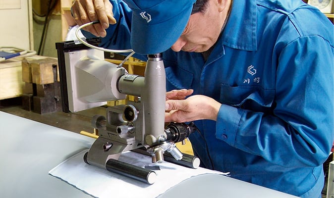 ロール製作工程:検査3